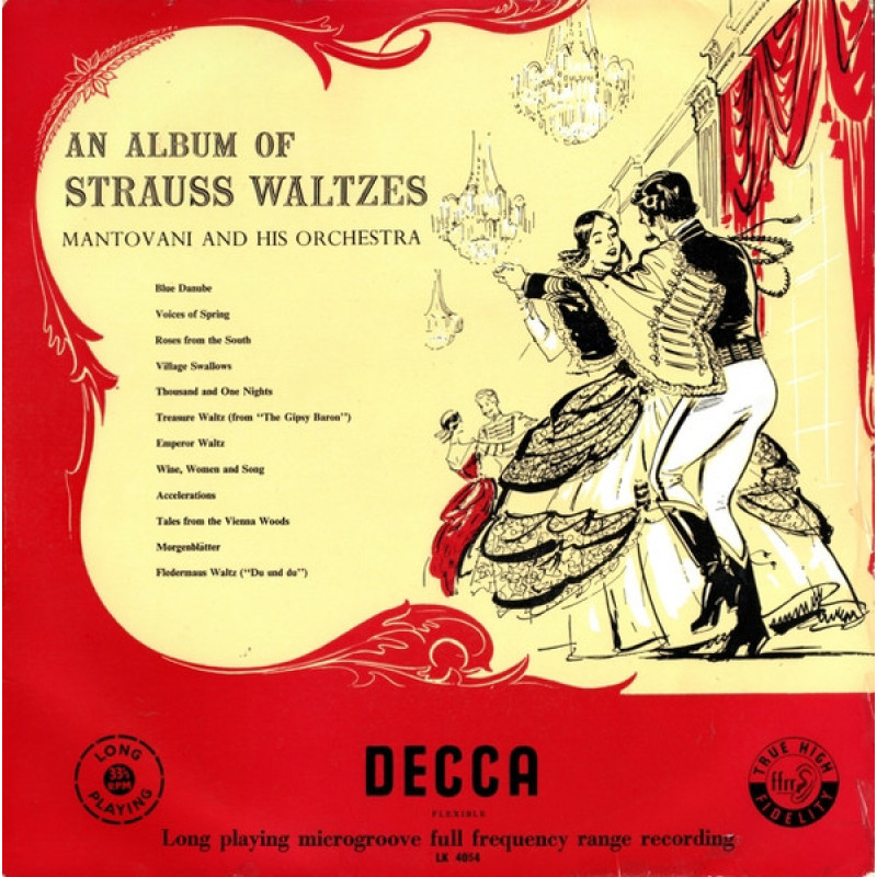 Mantovani And His Orchestra – An Album Of Strauss Waltzes Mantovani And His Orchestra – An Album Of Strauss Waltzes